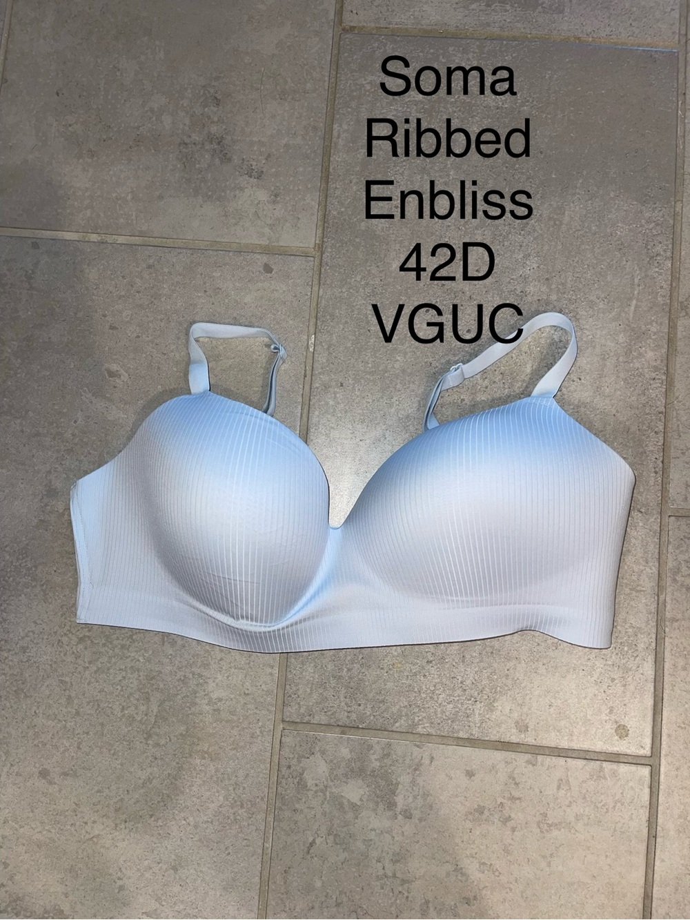 Soma ribbed enbliss bra